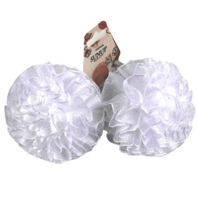 Бант-помпон на резинке "Праздник", 2 шт, 7 см