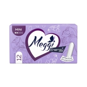 Тампоны гигиенические MEGGI ENERGY MINI 12 (Словения)