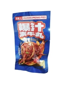 Снеки HUANG PENG FEI  (шарики со вкусом говядины) 18 г