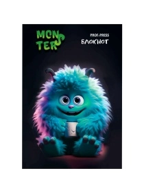 БЛОКНОТ А7 48л. КБС в асс-те, цвет.мелов.обл, блок-офсет ПХ, Б48-7350