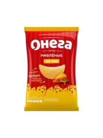 «Онега» Чипсы картоф. рифл. со вкусом сыра Начо 67 г