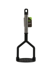 Толкушка для картофеля, пластик, ручка нержавеющая сталь, 25*10 см (PR-014)