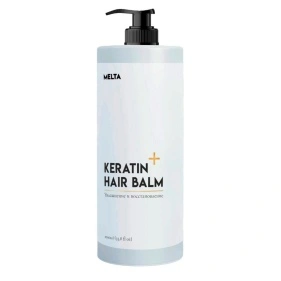 Бальзам для волос "MELTA" Keratin+, 1000 мл
