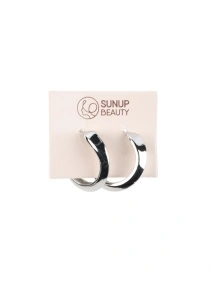Серьги "Hoops", 3 см (PZ127)