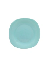 Тарелка обеденная Lavenir HoReCa "Square soft color" 22,5*22,5 см,9,5" LFP-95 GREEN стекл.