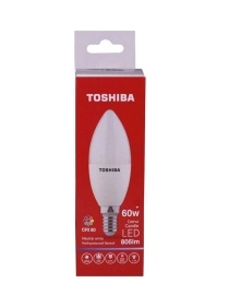 Лампа светодиодная Toshiba Candle 7W 4000K E14