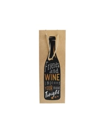Пакет подарочный для вина "Bottle", 36*12,8*8,4 см (PI0689)
