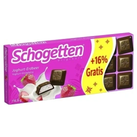 Шоколад мол. "SCHOGETTEN" с нач. "клубн. йогурт",   116,6г