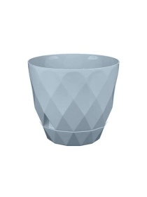Горшок для цветов "Laurel" D145мм, 1,3л с поддоном (микс)