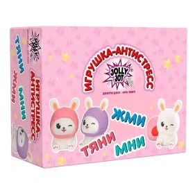 Игрушка-антистресс, ассорти, 2 цвета, JOLLY JOT, 665794