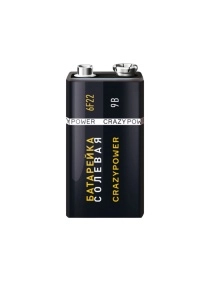 Батарейка CRAZYpower 6F22 1SH /200