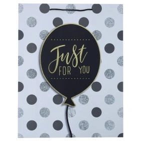 Пакет подарочный "For you", Fun Party, 26*32*10 см (MO-481)