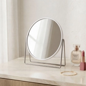 Зеркало настольное, двустороннее, 16*21 см