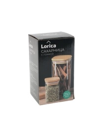 Сахарница с ложкой, 250 мл (PI0147)