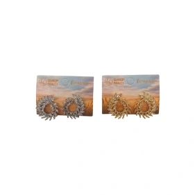Серьги "Спадчына", Sunup beauty, 2 см, микс (ML-3200)