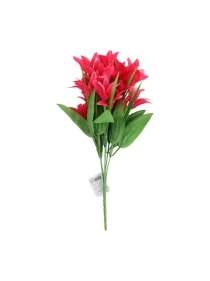 Букет цветов искусственных "Лилии", 18 цветков, 33 см (KRE2592109)