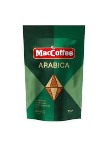 Кофе натур.раст. субл.  MacCoffee ARABICA д/пак 75г