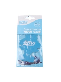 Ароматизатор в авто бумажный LG-06 New Car