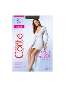 Колготки женские CONTE ELEGANT ARTI 70, р.4, nero