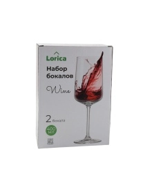 Набор бокалов для вина "Wine", 2 шт, 400 мл (NYX0001-1)