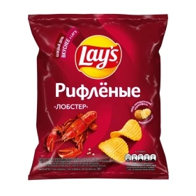 Лейз Рифленые Лобстер 140г
