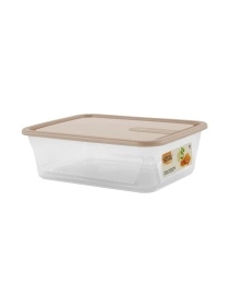 Контейнер для продуктов Sugar&Spice Honey 0,6л прямоугольный латте
