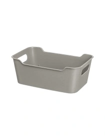 Корзинка универсальная "Mango" 1.5л. 190х140х80мм (серый)