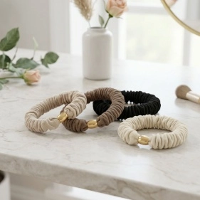 Набор резинок для волос "Классика", 4 шт.  (ML-1649)