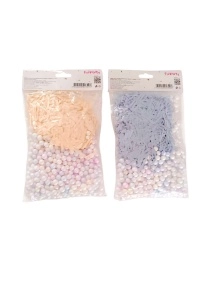 Набор наполнителей декоративных, бумага + шарики (ML-1867)