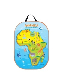 Чехол на автомобильное кресло "Карта Африки"