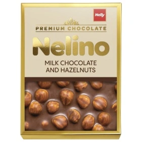 Шоколад мол. "Nelino" "SPORT Premium" шокол. и фунд., 50г