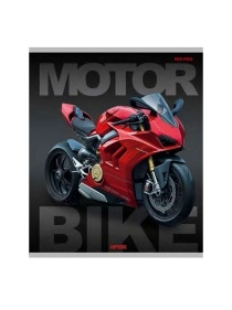 Тетрадь КЛЕТКА 96л.  твин-лак, цвет.мелов.обл., офсет в асс-те ПХ, Т96-7363