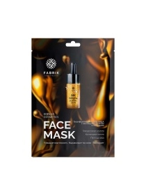 Маска FK д/лица тканевая с коллоидным золотом и пептидами