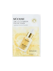 MOOYAM Маска для лица тканевая (золото) арт. KRE0312005-5