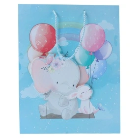 Пакет подарочный "Happy animals-1", Fun Party, 26*10*32 см (MO-592)