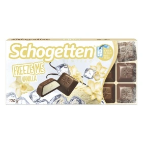 Шоколад мол. "SCHOGETTEN" "FREEZE ME" с нач. "Ванильный крем", 100г