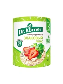 Хлебцы хрустящие «Dr.Korner» «Злаковый микс» 90г