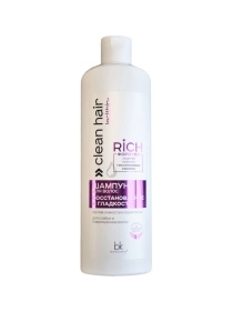 Шампунь для волос восстановление и гладкость CLEAN HAIR LECITHIN+ 500г
