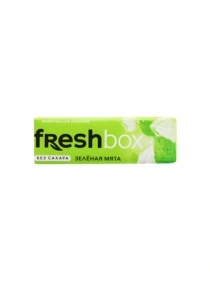 Жевательная резинка FRESHBOX мята, 12,65 г