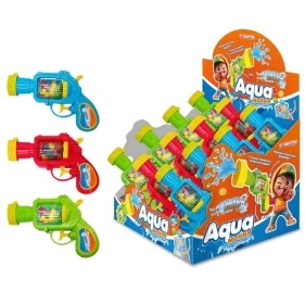 Набор (AQUA МАНИЯ): драже жеват. со вкус. "тутти-фрутти" с игруш., 20г
