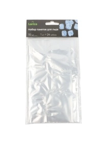 Набор пакетов для льда, 10 шт, по 24 кубика (PK1154)