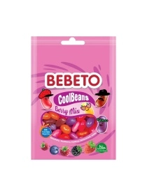 Жевательные конфеты ВЕВЕТО COOL BEANS BERRY MIX  60г