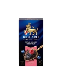 Чай Richard черный Royal Berries Selection с добавками 25 пак