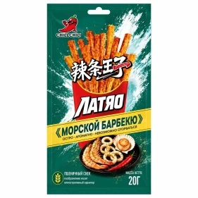 Снеки пшеничные со вкусом «Морской барбекю», 20 г