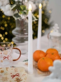 Светильник декоративный в виде свечи с LED-подсветкой, 27*2 см (PD0938)