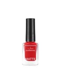 Лак для ногтей матовый тон 150 красный кардинал Matte effect