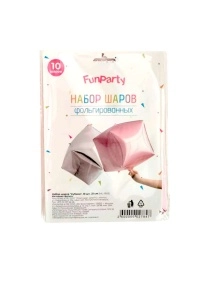 Набор шаров "Кубики", 10 шт, 21 см (ML-1905)