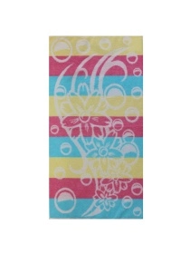 Полотенце махровое Privilea, арт. 9С72 рисунок Цветочное, размер 40х70, 100% хлопок, сорт 1