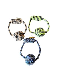 Игрушка для животных с узлом, 18 см