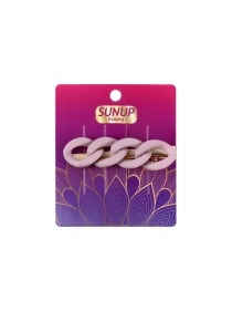 Заколка для волос "Chain", 6 см, 1 шт